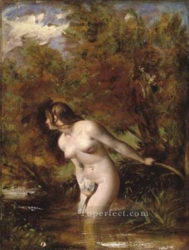 the bath of psyche Painting - Musidora The Bather William Etty